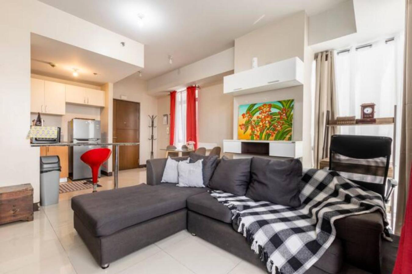 Great View With Balcony In Araneta Center Διαμέρισμα Μανίλα Εξωτερικό φωτογραφία