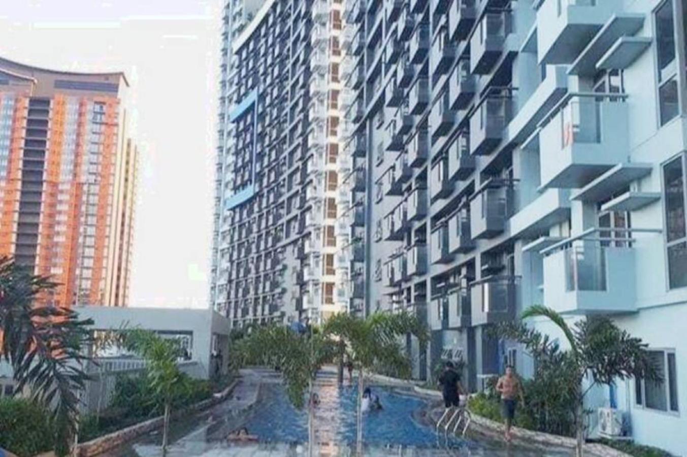 Great View With Balcony In Araneta Center Διαμέρισμα Μανίλα Εξωτερικό φωτογραφία