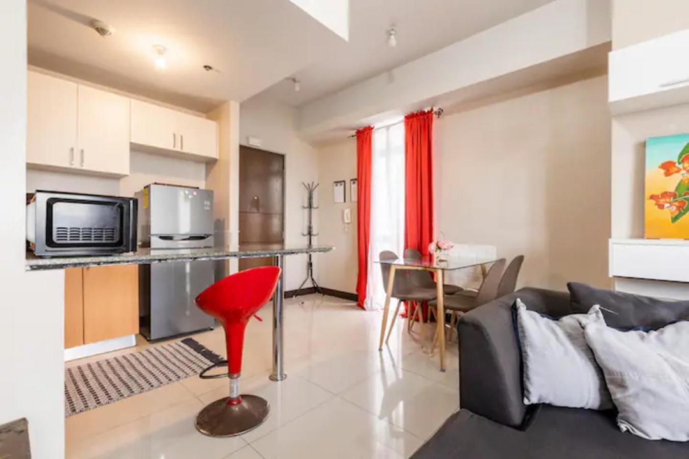 Great View With Balcony In Araneta Center Διαμέρισμα Μανίλα Εξωτερικό φωτογραφία