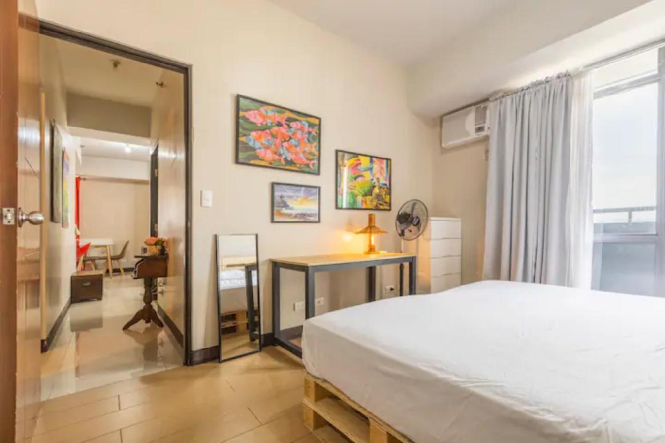 Great View With Balcony In Araneta Center Διαμέρισμα Μανίλα Εξωτερικό φωτογραφία